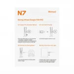PXN N7 Official PS5 Racing Wheel Protocol Converter, Wireless USB Bluetooth Adapter for PXN V9, V9 GEN2 & V3 PRO Wheels - Image 2
