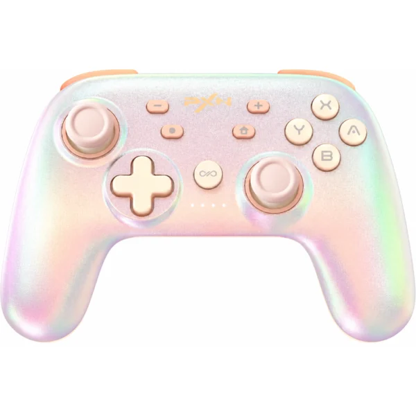 PXN P50S Premium HD Wireless Gaming Controller, Hall Effect Joysticks, For PC, Nintendo Switch, Android & iOS - Stardust Pink