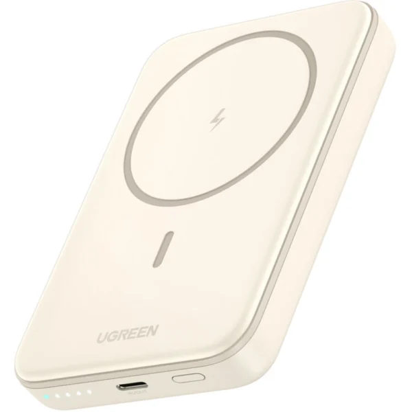 UGREEN 25208 10,000mAh Magnetic Power Bank, Wireless Portable Charger, PD 20W Fast Charging Battery Pack with USB-C for Magsafe, iPhone 17/17 Pro/17 Air/17 Pro Max/16/16 Pro/16 Pro Max, iPhone15/14/13 Series