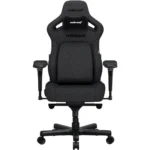 AndaSeat Kaiser 4 L V2 Premium Fabric Gaming Chair - Dark Gray