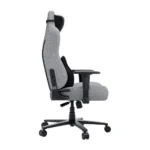 AndaSeat Novis XL Series Ultra (w/ Head & Lumbar Pillow) Premium Fabric Best Budget Ergonomic Gaming Chair - Ash Gray - Image 3
