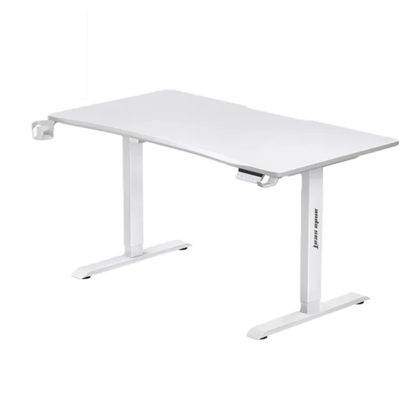 AndaSeat Xtreme Series Electric Standing Gaming Desk, 160 × 80cm, Height Adjustable, Digital Control Panel, Cable Management, Steel Frame - White