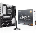 ASUS PRIME B850-PLUS WIFI-CSM ATX DDR5 Motherboard, PCIe 5.0, WiFi 6E, 2.5Gb Ethernet, Triple M.2, USB 10Gbps Type-C, HDMI, DisplayPort, For AMD AM5 Ryzen 9000/8000/7000 Series