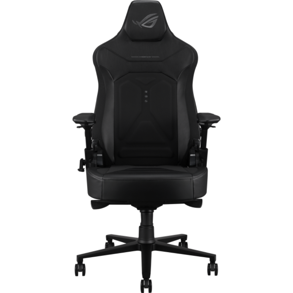 ASUS ROG SL302C Courser Core Racing Style Gaming Chair with 4D Armrests, Dynamic Synchronized Recline, Adjustable Lumbar Support & Magnetic Headrest
