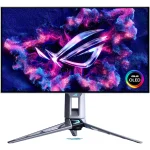 ASUS ROG Swift OLED PG27AQWP-W 27-inch QHD Tandem WOLED Gaming Monitor, Dual Mode 540Hz / 720Hz, 0.02ms, DisplayPort 2.1, DisplayHDR True Black 500