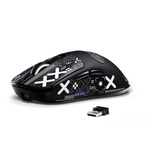 ATTACK SHARK X3 Wireless Gaming Mouse PAW3395 Superlight - Black