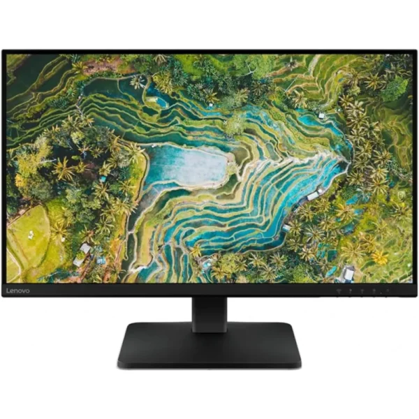 Lenovo L27qe 27-inch QHD 2K IPS Monitor, 2560 × 1440 Resolution, 100Hz Refresh Rate, 4ms Response Time, 99% sRGB, HDMI & DisplayPort, NearEdgeless Design - Black