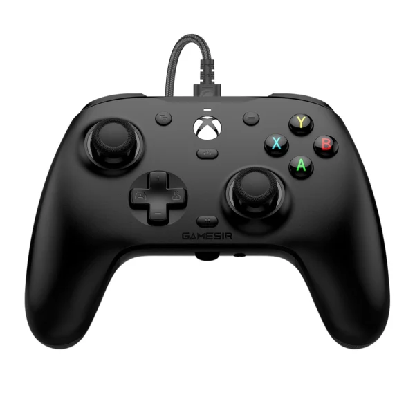 GameSir G7 HE Wired Gaming Controller for Xbox Series X|S, Xbox One and Windows PC with Hall Effect Sticks, Hall Effect Triggers, Remappable Back Buttons, USB-C Cable, 3.5mm Audio Jack - Translucent Black