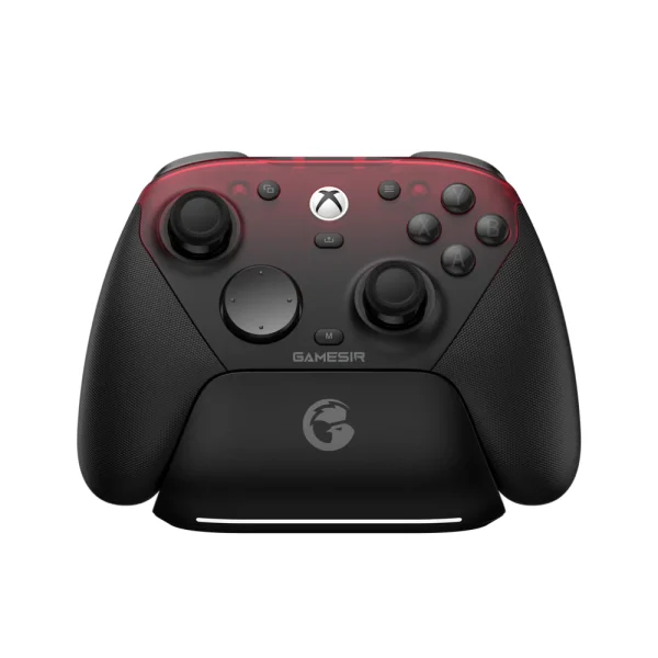 GameSir G7 Pro Tri-Mode Gaming Controller for Xbox Series X|S, Xbox One, PC and Android with TMR Sticks, Hall Effect Triggers, 2.4GHz Wireless, Bluetooth, Charging Dock - Shadow Ember