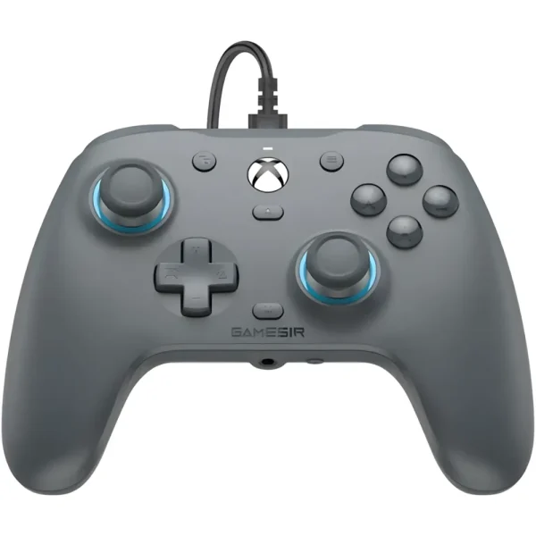 GameSir G7 SE Wired Controller for Xbox Series X|S, Xbox One & Windows 10/11, Plug and Play Gaming Gamepad with Hall Effect Joysticks/Hall Trigger, 3.5mm Audio Jack - Sports Gray