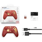 GameSir Nova Lite 2 2.4g Wireless Controller for Windows PC, iPhone, Android, Switch & Steam Deck, Bluetooth Controller Gamepad with Hall Effect Trigger, Mechanical Circular D-pad, Turbo, Dual Asymmetric Motors, 1000Hz Polling Rate - Iron Man Limited Edition - Image 4