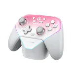 GameSir Super Nova Wireless Gaming Controller for PC, Switch, Switch 2, iOS & Android, Tri-Mode Bluetooth/2.4GHz/Wired, Hall Effect Sticks & Triggers, 1000Hz Polling Rate, RGB Lighting, Charging Dock - Whipped Pink - Image 2