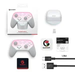 GameSir Super Nova Wireless Gaming Controller for PC, Switch, Switch 2, iOS & Android, Tri-Mode Bluetooth/2.4GHz/Wired, Hall Effect Sticks & Triggers, 1000Hz Polling Rate, RGB Lighting, Charging Dock - Whipped Pink - Image 4