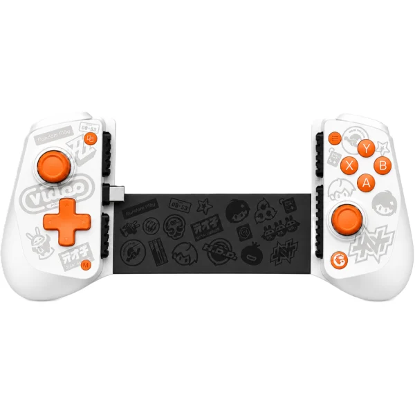 GameSir X5 Lite Mobile Gaming Controller for Android, Zenless Zone Zero Official Collaboration, USB-C Stretchable Gamepad - Moonlight White