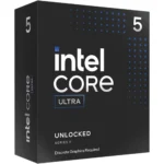 Intel Core Ultra 5 245KF Desktop Processor, 14 cores (6 P-cores + 8 E-cores), 14 threads, Up to 5.2 GHz Unlocked