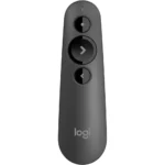 Logitech 910-005843 R500s Wireless Presentation Remote, Bluetooth and USB Receiver, Red Laser Pointer, 20m Wireless Range - Graphite - Image 2