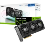 PNY GeForce RTX 5070 12GB Stealth OC Graphics Card
