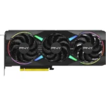 PNY GeForce RTX 5070 Epic-X ARGB OC Triple Fan 12GB GDDR7 Graphics Card, PCIe 5.0, DLSS 4, HDMI 2.1b, DisplayPort 2.1b - Image 2