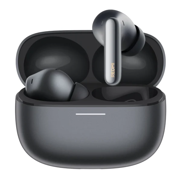 Redmi BHR08JTGL Buds 8 Active Wireless Earbuds, Bluetooth 5.4, AI Environmental Noise Reduction, 37 Hours Battery Life - Black