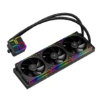 Thermalright Magic Qube 360 ARGB AIO Liquid CPU Cooler, 360mm Radiator, 3× 120mm ARGB PWM Fans, Intel LGA 1851/1700 & AMD AM5/AM4 - Black - Image 2