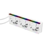 Thermalright Magic Qube 360 ARGB AIO Liquid CPU Cooler, 360mm Radiator, 3× 120mm ARGB PWM Fans, Intel LGA 1851/1700 & AMD AM5/AM4 - White - Image 3