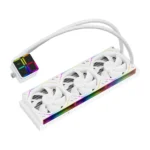 Thermalright Magic Qube 360 ARGB AIO Liquid CPU Cooler, 360mm Radiator, 3× 120mm ARGB PWM Fans, Intel LGA 1851/1700 & AMD AM5/AM4 - White - Image 2
