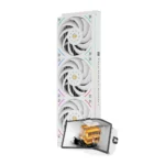 Thermalright Wonder Vision 360 UB LCD ARGB AIO Liquid CPU Cooler, 6.67-Inch LCD Display, 360mm Radiator, 3× 120mm ARGB PWM Fans, Intel LGA 2066/2011/1851/1700 & AMD AM5/AM4 - White - Image 2