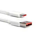 Xiaomi BHR6032GL 6A Type-A to Type-C Cable Fast Charging, USB-A to USB-C, HyperCharge Compatible, Reinforced Design - White - Image 2