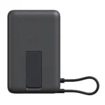 Xiaomi BHR08P9GL Magnetic Power Bank 10000 with Built-in Stand, 10000mAh 33W Fast Charging, Magnetic Wireless Charging, USB-C Integrated Cable - Grey - Image 2