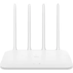 Xiaomi Mi DVB4231GL 4C N300 Wireless WiFi Router, 300Mbps, 4 High-Gain Antennas, 2.4GHz Single Band, 2 LAN Ports, Easy App Management - White