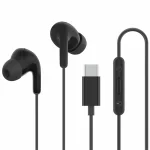 Xiaomi BHR8930GL Earphones In-Ear Wired USB Type-C, Earbuds with High-Fidelity Audio, Built-in Microphone - Black