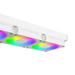 ID-COOLING SL360 V2 360mm ARGB AIO Liquid CPU Cooler, 2.1-Inch LCD Display, 350W TDP, PWM ARGB Fans, Intel LGA1851/1700, AMD AM5/AM4 - White - Image 2