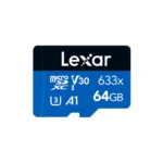 Lexar LMS0633064G-BNNNG microSDHC UHS-I Memory Card, Up to 100MB/s Read, 30MB/s Write, Class 10 U1, Full HD & 4K Video, SD Adapter - 64GB - Image 2