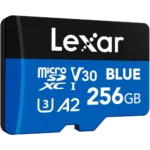 Lexar LSDMI256GBB633A 633x microSDXC UHS-I Memory Card, U3, Up to 100MB/s Read, Up to 45MB/s Write, Class 10, V30, A1, 4K UHD - 256GB - Image 2