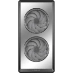 LIAN LI Vector V150 INF Mid Tower M-ATX Gaming Case, Tempered Glass, 360mm Radiator Support, Back-Connect Motherboard Support, 3x Pre-Installed ARGB Infinity Fans - Black - Image 2