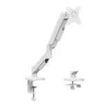 MXG EMA-12W Economical Mechanical Spring Monitor Arm – White