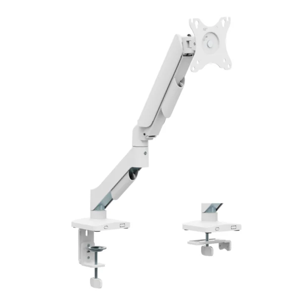 MXG EMA-12W Economical Mechanical Spring Monitor Arm – White