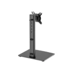 MXG MS-01 Height Adjustable Monitor Stand, Cable Management, 360° VESA Rotation, 17–34-inch Monitors Support - Image 3
