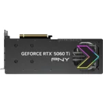 PNY GeForce RTX 5060 Ti EPIC-X ARGB OC Triple Fan 16GB GDDR7 Graphics Card, PCIe 5.0, DLSS 4, HDMI 2.1b, DisplayPort 2.1b - Image 3