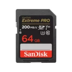 SanDisk Extreme SDSDXXU-064G-GN4IN Memory Card, Up to 200MB/s Read Speed, U3, V30, Class 10, 4K UHD SD Card for DSLR Cameras - 64GB - Image 2