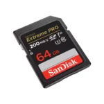 SanDisk Extreme SDSDXXU-064G-GN4IN Memory Card, Up to 200MB/s Read Speed, U3, V30, Class 10, 4K UHD SD Card for DSLR Cameras - 64GB - Image 3