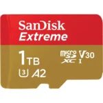 SanDisk Extreme SDSQXAV-1T00-GN6MN microSD Card, Up to 190MB/s Read Speed, A2, U3, V30, 4K UHD Memory Card - 1TB - Image 2