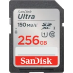 SanDisk Ultra SDSDUNC-256G-GN6IN Memory Card, Up to 140MB/s Read Speed, Class 10 Full HD SD Card for DSLR Cameras - 256GB - Image 2