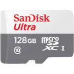 SanDisk Ultra SDSQUNR-128G-GN6MN microSD Card, Up to 100MB/s Read Speed, UHS-I Class 10 Memory Card for Smartphones, Tablets & Cameras - 128GB - Image 2