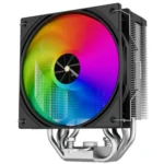 Thermalright Assassin X 120 R Digital ARGB CPU Air Cooler, Digital Display, 4 Heat Pipes, 120mm PWM ARGB Fan - Black - Image 2