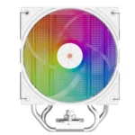 Thermalright Assassin X 120 R Digital ARGB CPU Air Cooler, Digital Display, 4 Heat Pipes, 120mm PWM ARGB Fan - White - Image 3