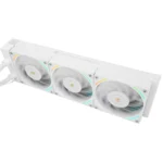 Thermalright Hyper Vision 360 ARGB AIO CPU Liquid Cooler, 360mm Radiator, Triple 120mm PWM ARGB Fans - White - Image 3