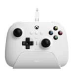 8BitDo Ultimate 3-Mode Controller, Hall Effect Joysticks and Triggers, Pro Back Paddles, 2.4G Wireless and Bluetooth, Wired USB for Xbox Series X|S and Xbox One, Officially Licensed - White