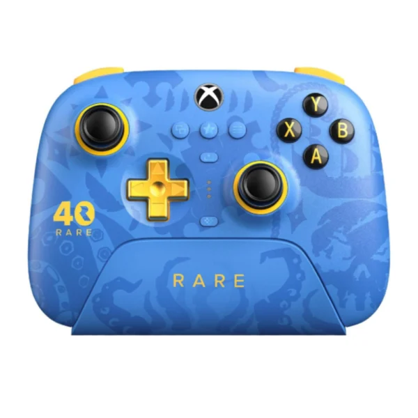 8BitDo Ultimate 3-Mode Wireless Controller, Rare 40th Anniversary Edition, Hall Effect Joysticks and Triggers, 2.4G Wireless, Bluetooth, Pro Back Paddles, Charging Dock, Officially Licensed