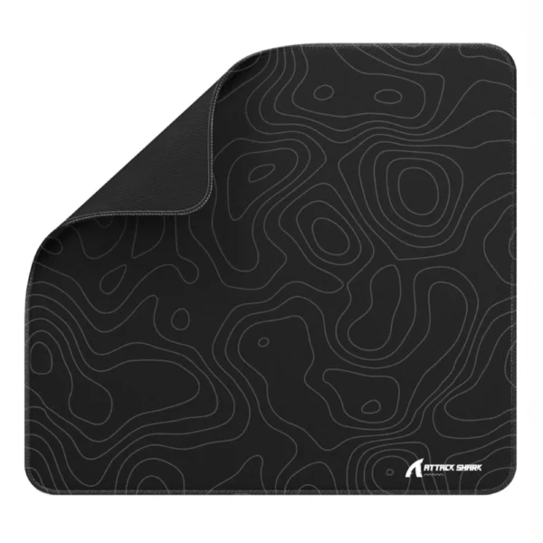 ATTACK SHARK CM02 eSport Gaming Mousepad, 450x400x4mm - Black Contours